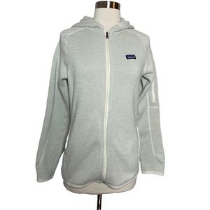 Patagonia Womens Better Sweater Full-Zip Hoody Size Medium Natural Knit